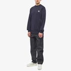 Moncler Men's Logo Crew Sweat in Navy