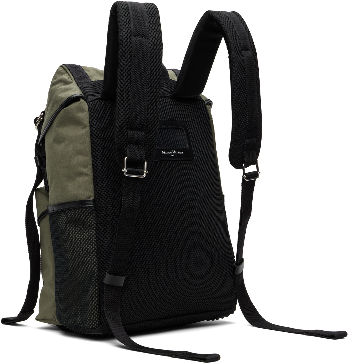 Maison Margiela Khaki High Tech Medium Backpack