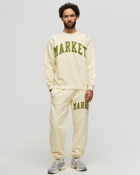 Market Market Vintage Wash Crewneck Beige - Mens - Sweatshirts