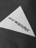 AND WANDER - Logo-Print Nylon-Ripstop Messenger Bag