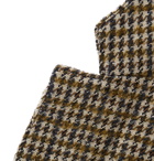 Officine Generale - Brown Slim-Fit Unstructured Houndstooth Wool-Blend Blazer - Brown