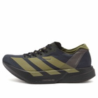 Adidas Running Men's Adidas Adizero Adios Pro 4 Sneaker in Core Black/Focus Olive/Charcoal
