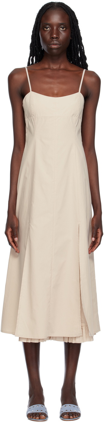 Paloma Wool Beige Etsa Midi Dress Paloma Wool