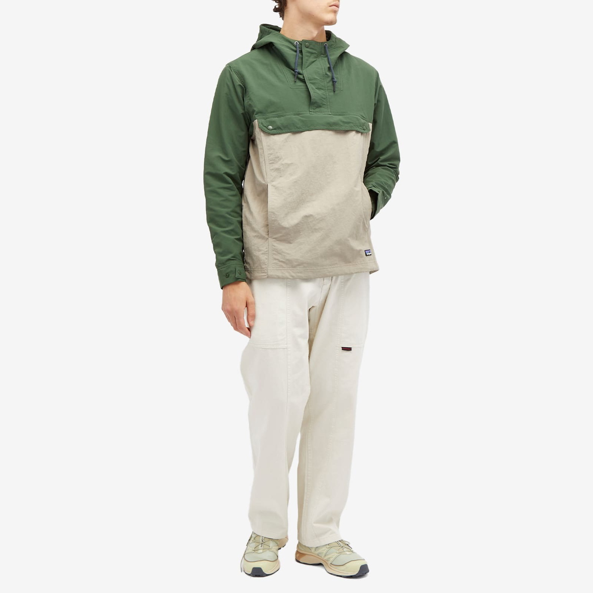 Patagonia Men's Isthmus Anorak in Seabird Grey