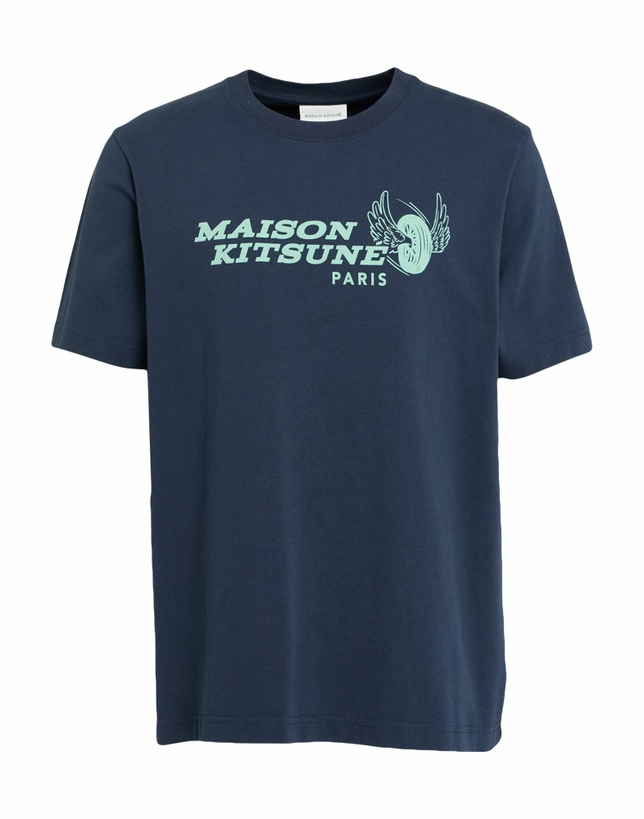 Photo: Maison Kitsuné Mens T-shirt in Navy