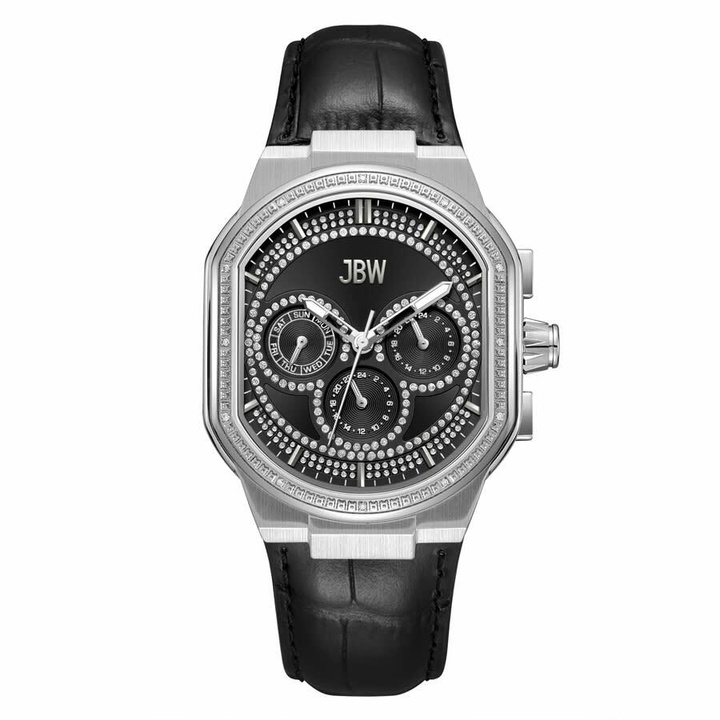 Photo: JBW Orion Collection Automatic Black Dial Mens Watch J6408C