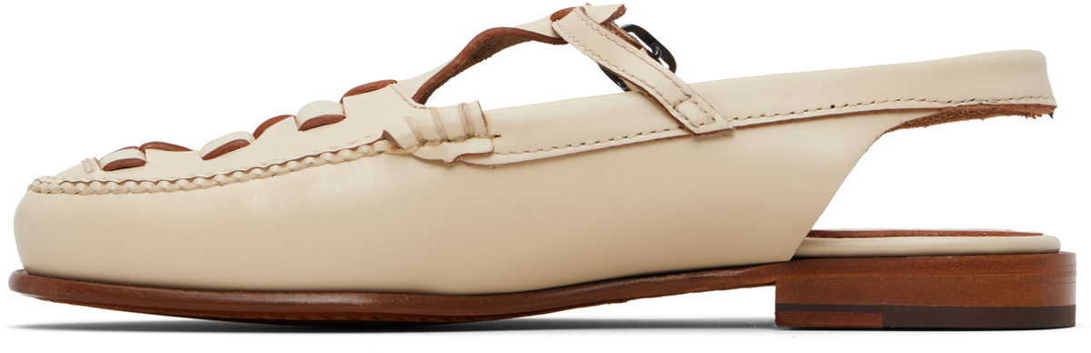 HEREU Off-White Roqeuta Loafers