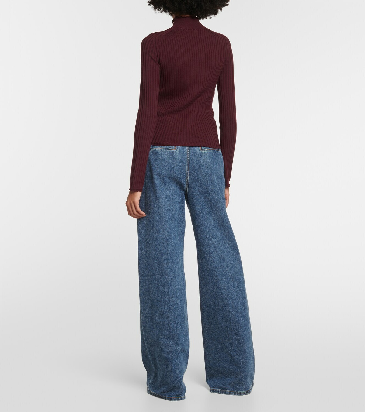 Chloé Ribbed-knit wool sweater