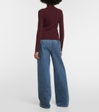 Chloé Ribbed-knit wool sweater