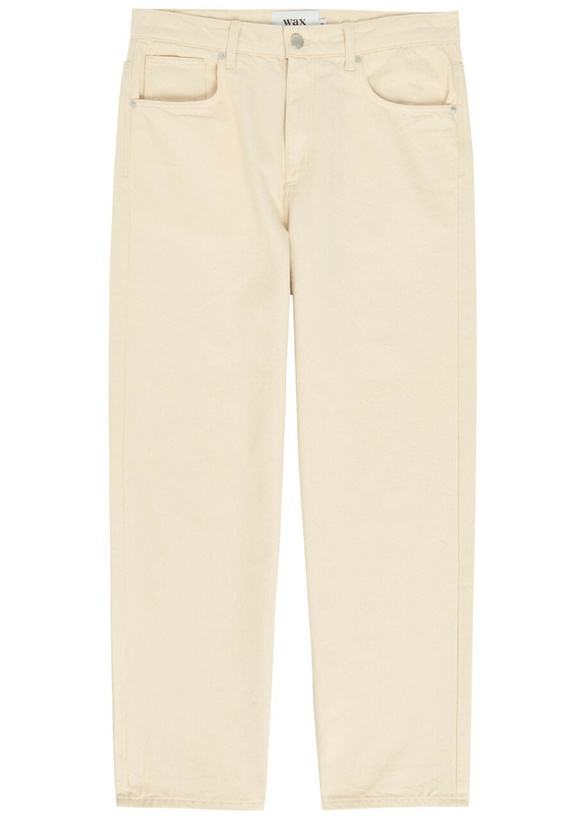 Photo: Wax London Felix Loose Straight-leg Jeans Ecru