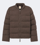 Jardin des Orangers Cashmere down jacket