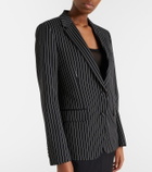 Tom Ford Pinstripe wool and cotton blazer