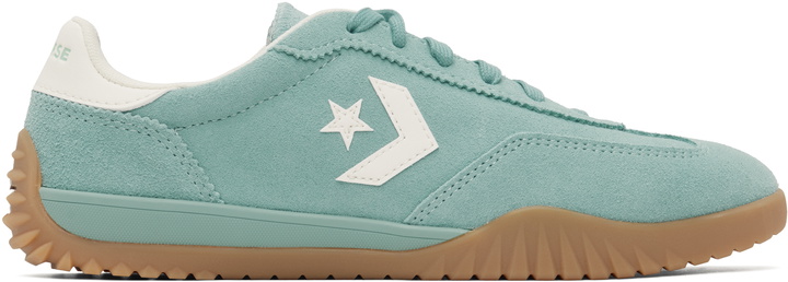 Photo: Converse Blue Run Star Trainer Low Top Sneakers