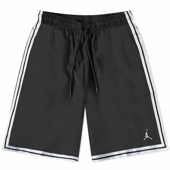 Photo: Air Jordan Men's Essential Woven Shorts in Black/White