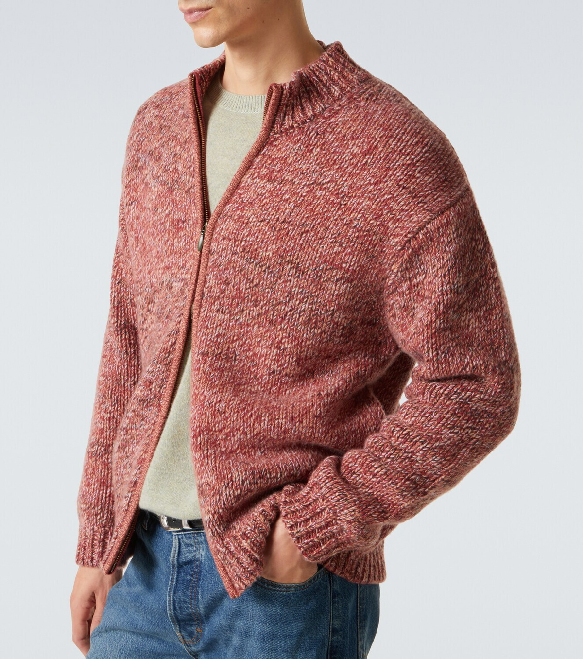 Le Kasha Lamdu cashmere cardigan