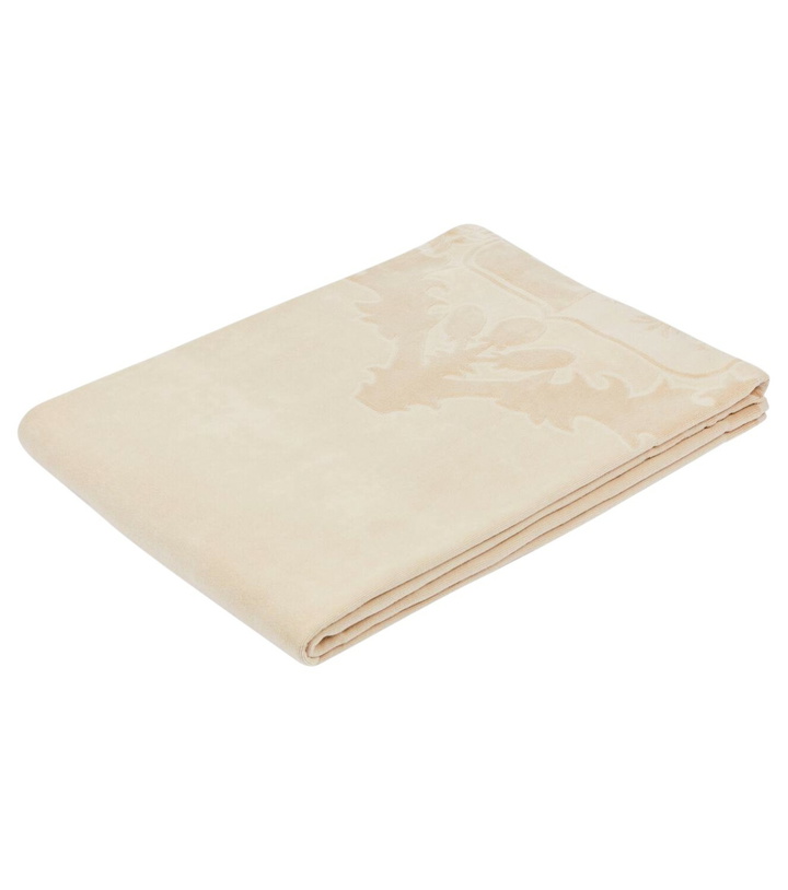 Photo: Loro Piana Crest cotton beach towel