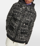 Moncler Tweed down jacket