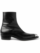 Alexander McQueen - Leather Chelsea Boots - Black