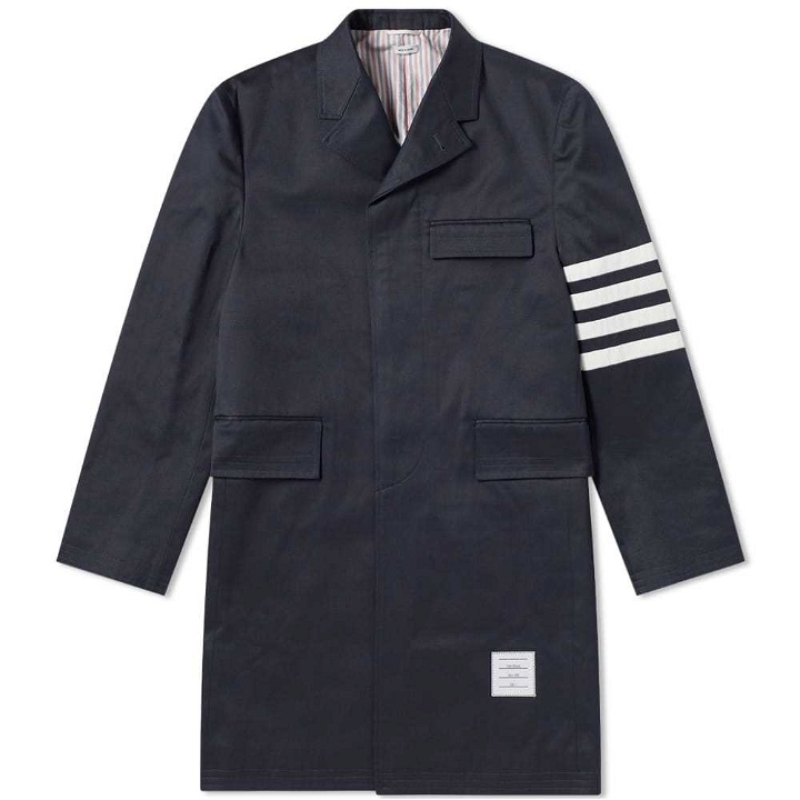 Photo: Thom Browne Unconstructed Chesterfield Coat