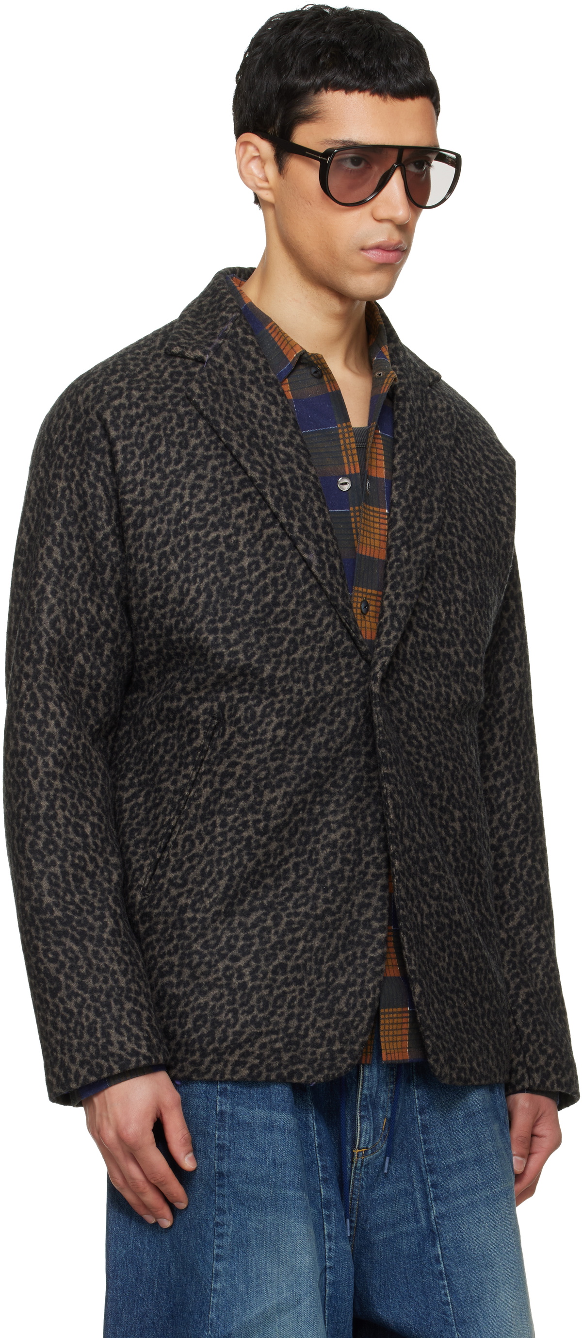 NEEDLES Gray Miles Blazer Needles