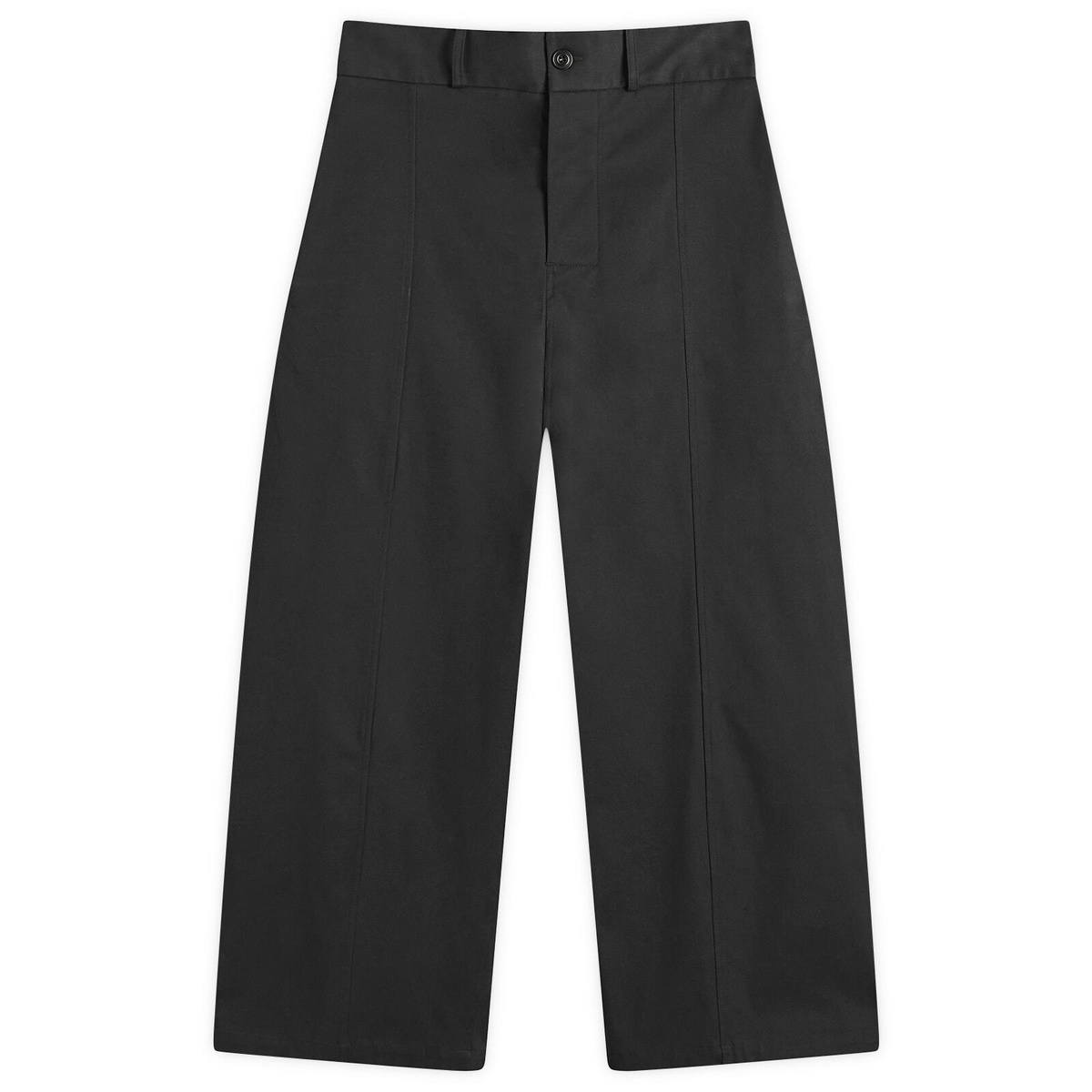 Sage Nation Men's Malay Wide Leg Trousers in Black SAGE NATION