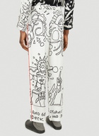Honey Fucking Dijon Fluid Abstract Pants