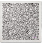 Paul Smith - Printed Cotton Pocket Square - White