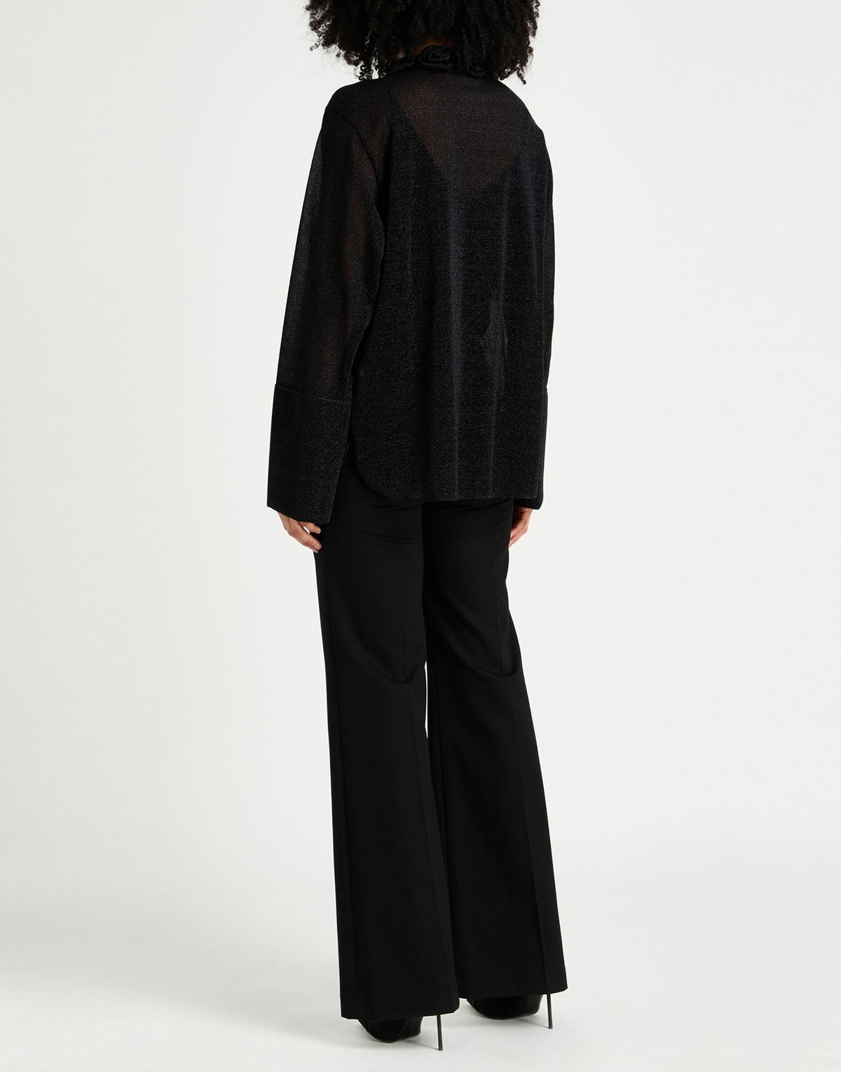 Oséree Womens Cardigan in Black