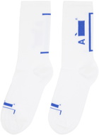 A-COLD-WALL* White Bracket Socks