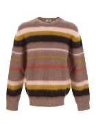 Etro Stripe Fluffy Knit Sweater
