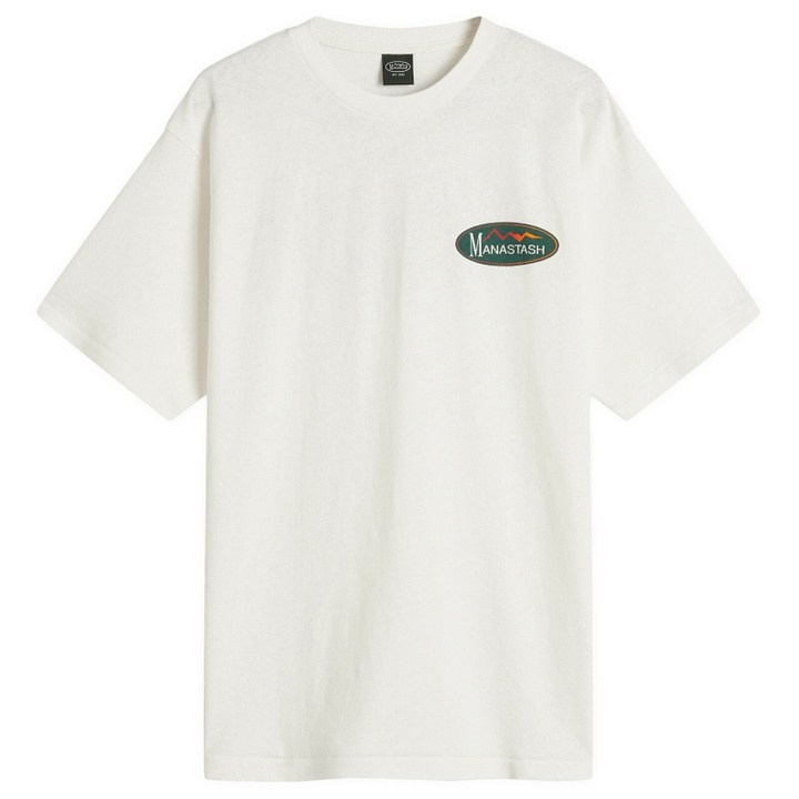 Photo: Manastash Men's Hemp Original Logo T-Shirt in White