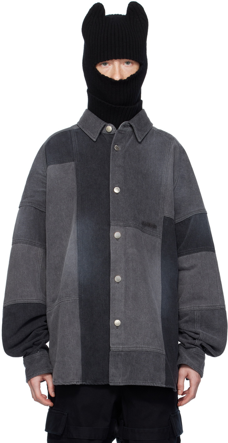 Ambush Black Denim Oversized Nobo Jacket Ambush