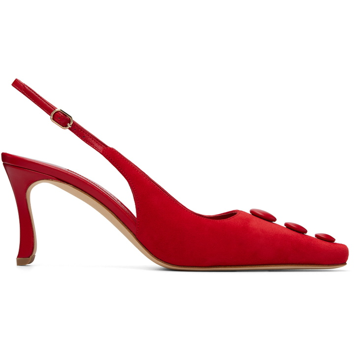 Photo: Manolo Blahnik Red Alexapla Heels