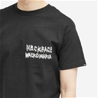 Wacko Maria Men's x Neckface Type 3 T-Shirt in Black
