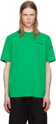 Moncler Genius Moncler x FRGMT Hiroshi Fujiwara Green Maxi Logo T-shirt