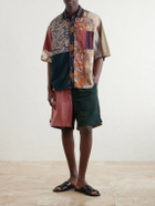 Kardo - Kami Wide-Leg Belted Cotton Shorts - Multi