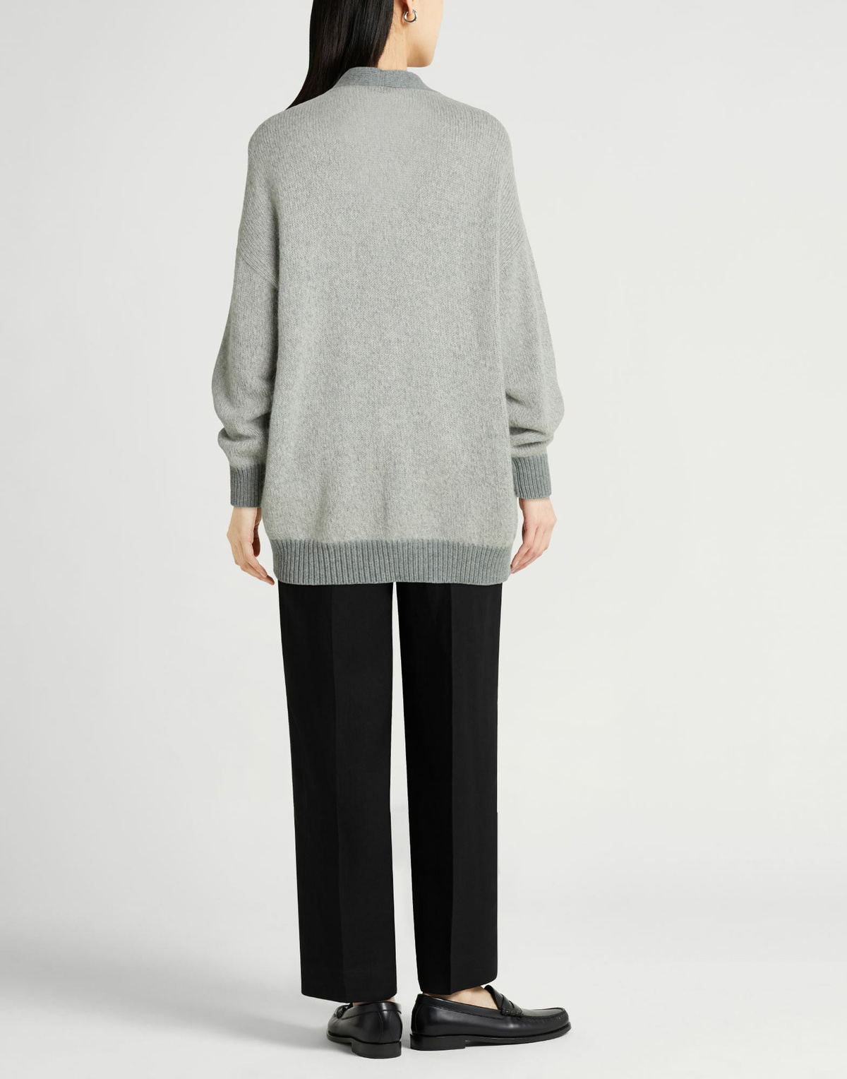 Peserico Womens Cardigan Light in Grey