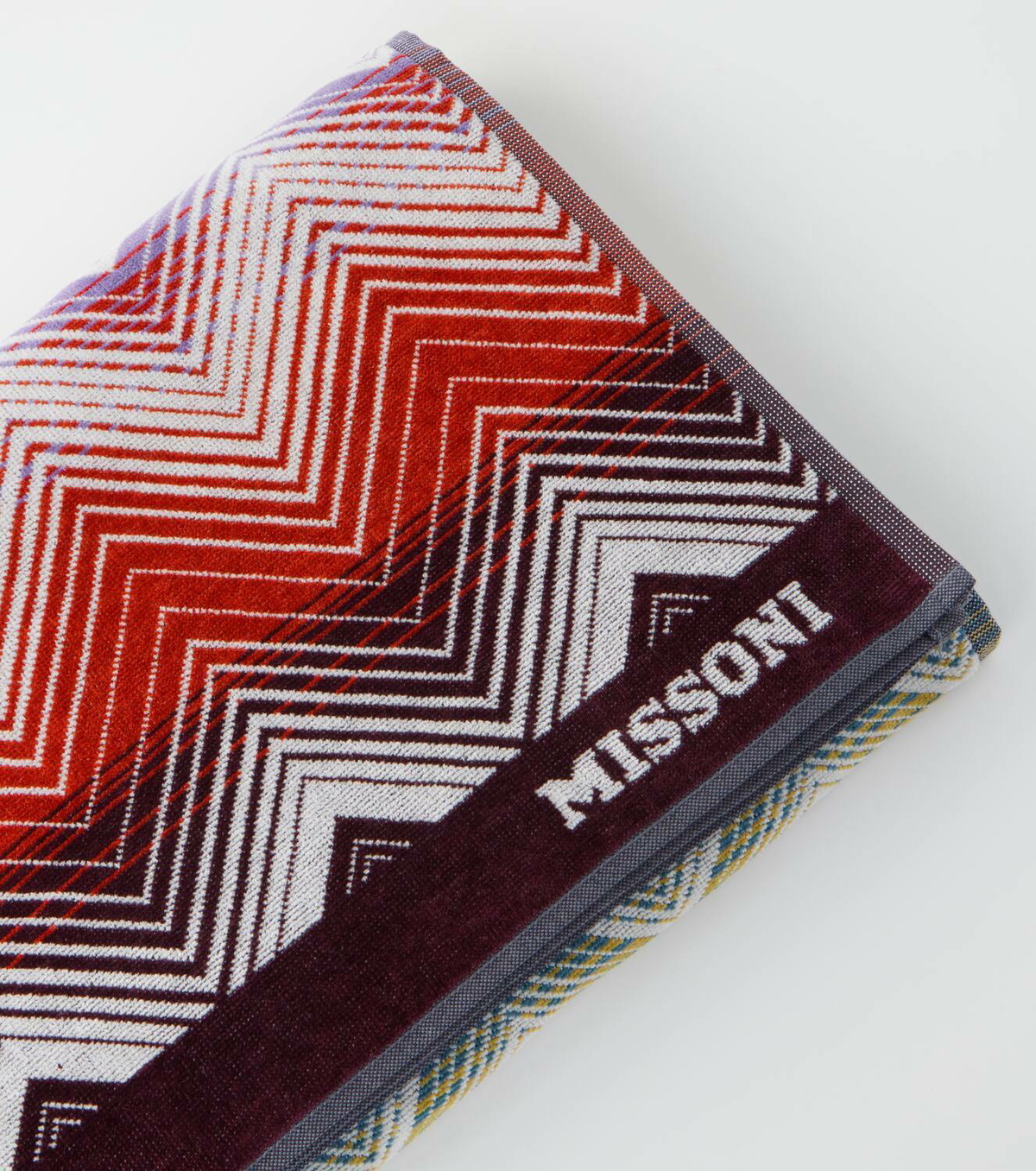 Missoni Marea Zig Zag cotton beach towel