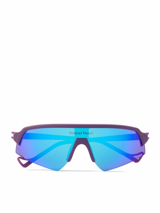 Photo: DISTRICT VISION - Choji Turbo Blade D-Frame TR90 Sunglasses