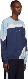 NOMA t.d. Blue Cotton Sweatshirt