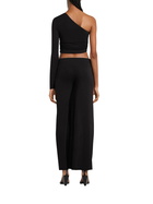 Courrèges Asymmetric Twist Cropped Top