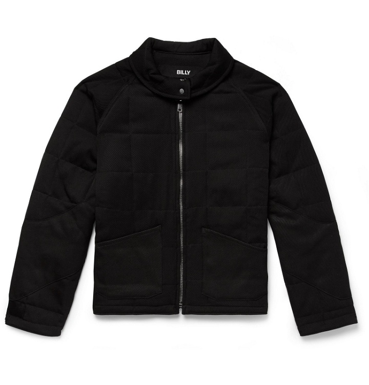 Photo: BILLY - Quilted Wool-Twill Jacket - Black