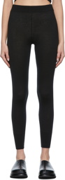 Le Kasha Black Cashmere Jura Leggings