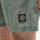 Stone Island Men's Nylon Metal Swim Short in Sage