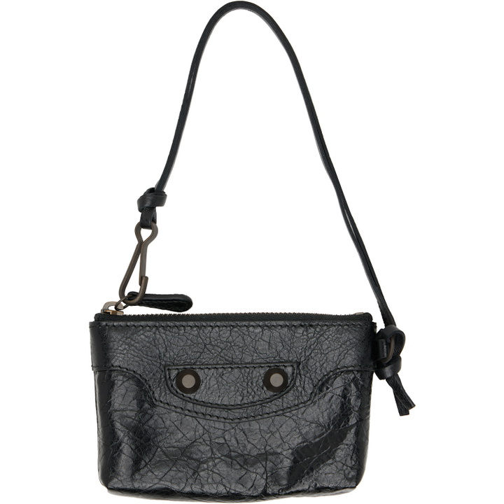 Photo: Balenciaga Black 'Le City' Coin Pouch Wallet