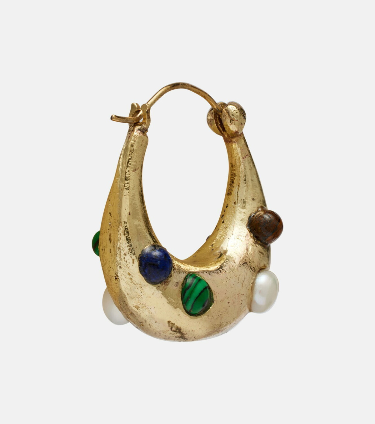 Alémais Jem Rainbow embellished hoop earrings