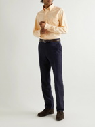 Kingsman - Slim-Fit Button-Down Collar Cotton Oxford Shirt - Yellow