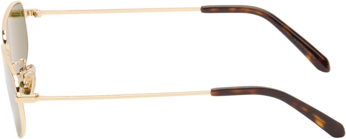 RETROSUPERFUTURE Gold Isedra Sunglasses