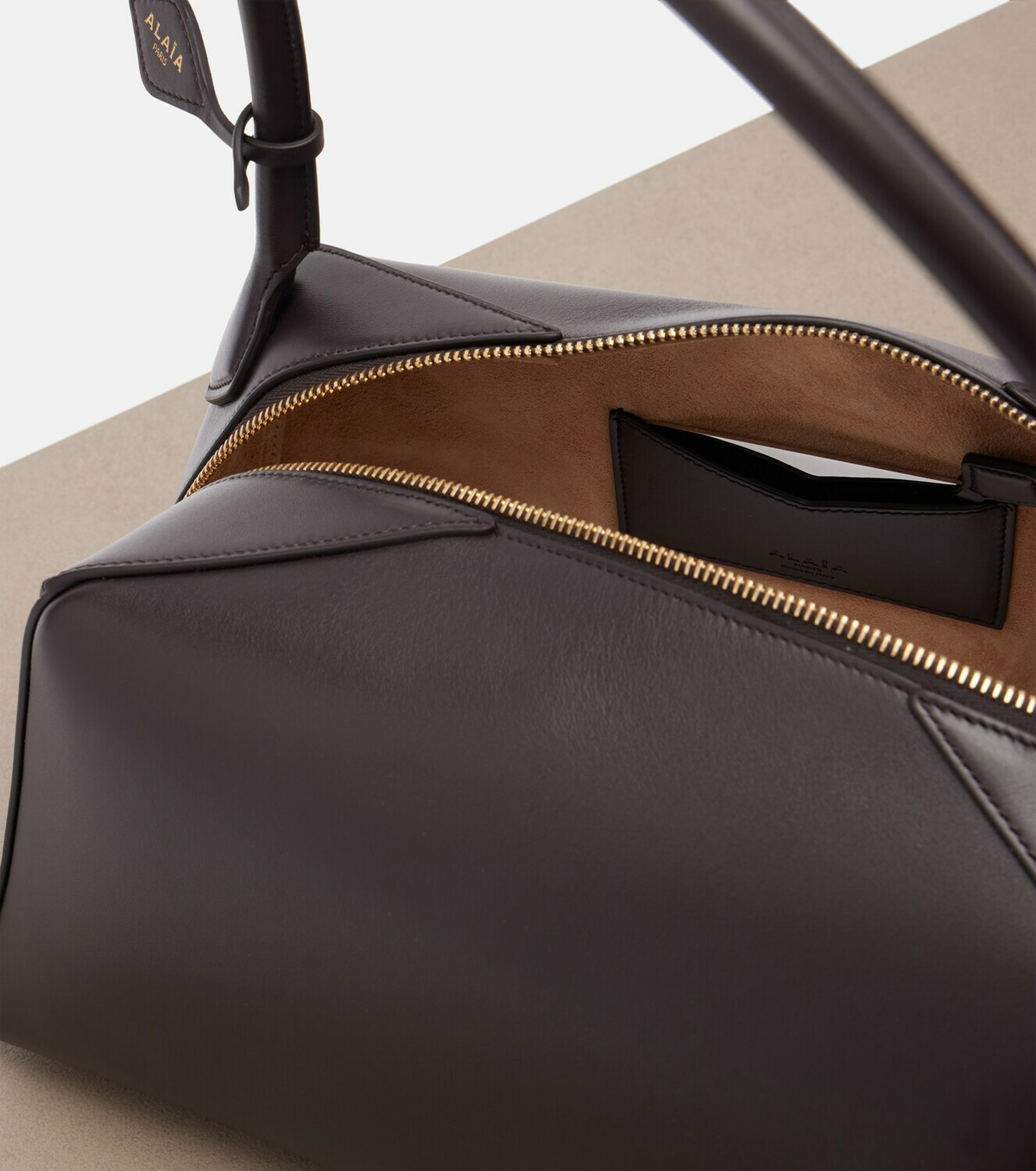 Alaïa Le Bouledogue Medium leather shoulder bag