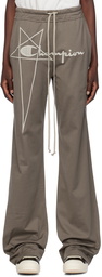 Rick Owens Gray Champion Edition Dietrich Lounge Pants